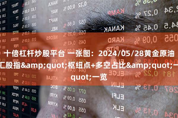 十倍杠杆炒股平台 一张图：2024/05/28黄金原油外汇股指&quot;枢纽点+多空占比&quot;一览