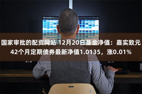 国家审批的配资网站 12月20日基金净值：嘉实致元42个月定期债券最新净值1.0135，涨0.01%