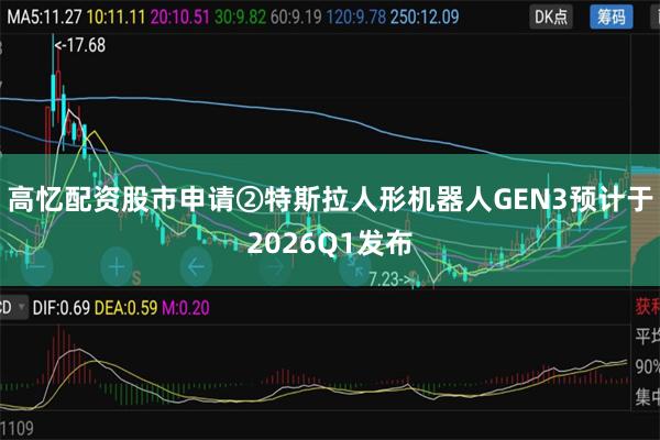 高忆配资股市申请②特斯拉人形机器人GEN3预计于2026Q1发布