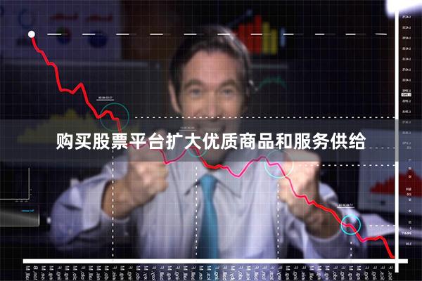 购买股票平台扩大优质商品和服务供给